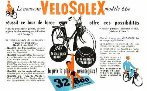 Nouveau velosolex 660