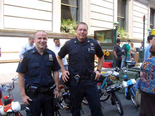 Policiers New-Yorkais