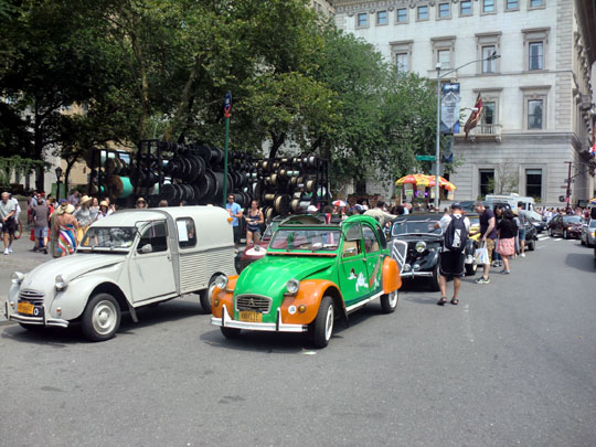 Citroëns at Bastille Day