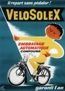 Velosolex il repart sans pédaler !
