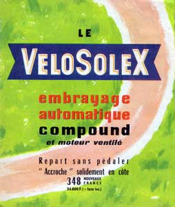 velosolex embrayage automatique