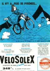velosolex : il n'y a plus de Pyrénées