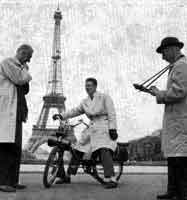 Solex 2200 a la tour Eiffel