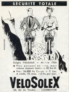Velosolex securité totale