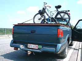 La  camionnette de Daniel Collignon