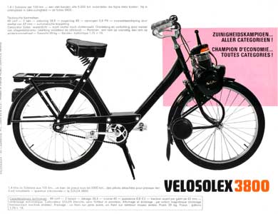 Solex 3800 champion d'économie toutes catégories