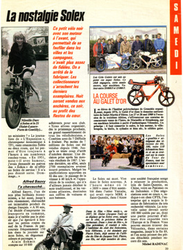 Journal TV Nostalgie Solex