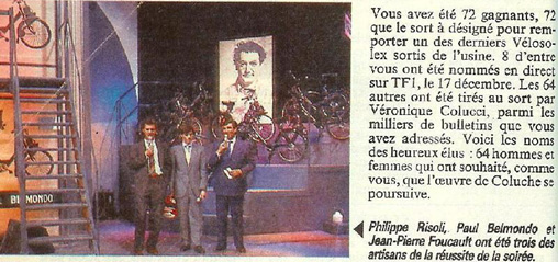 Les derniers solex tirés au sort !