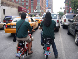 Olivier & Brian with solexes