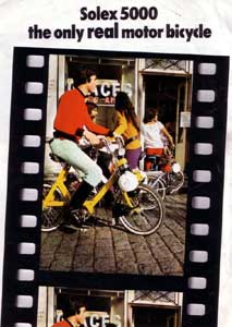 Solex 5000 the only real motor bicycle