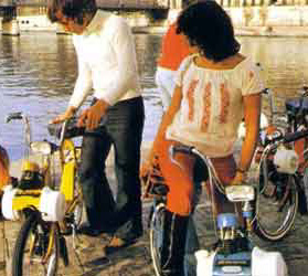 Solex 5000 sur les quais de la Seine