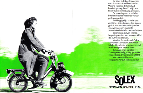 Solex Brommen zonder helm