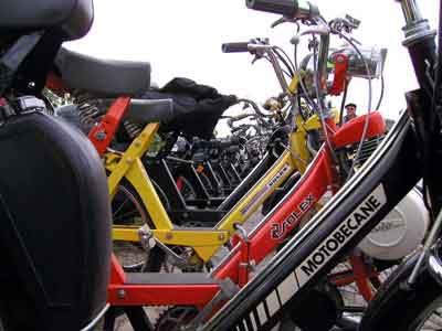 un alignement de solex 