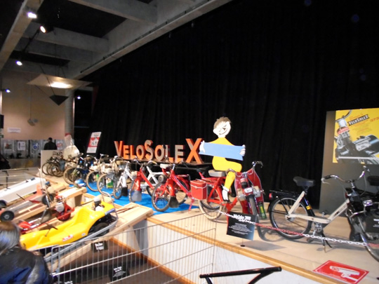 Tous les modèles et dérivés du solex sont exposés à Yzeure