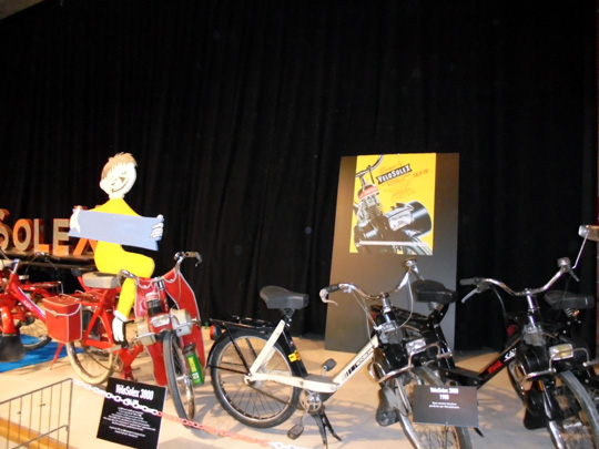 Le solex luxe rouge et les dernier solex dont le célébre Nostalgie