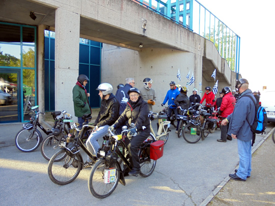 Le groupe des solexistes bretons