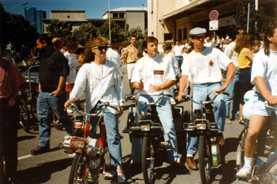 Les époux Lagoutte et Cyril Retière