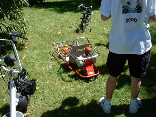 La trotilex de Daniel et le surf-racer d'Hugues