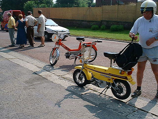 Serge Ossent et sa Mobyx