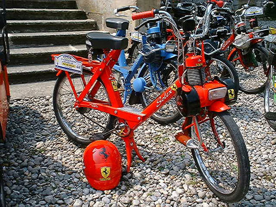 Le solex Ferrari d'Eric de Compiègne