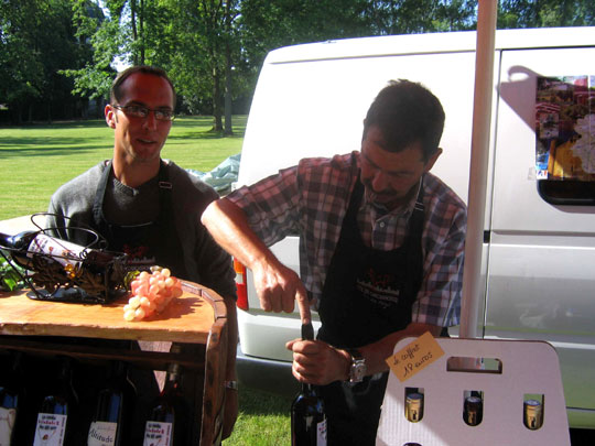 La dégustation du Domaine du Pountil