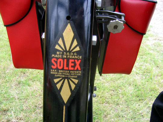 Un solex 2200 d'un participant venant de Sicile