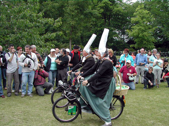 Marianne et Nicole du Club Solex de Belgique