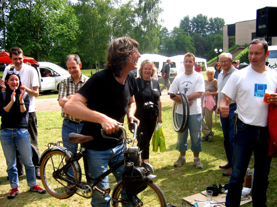 Félicitations du public