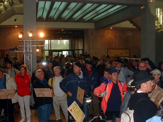 Beaucoup de monde à cette exposition exceptionnelle des 60 ans