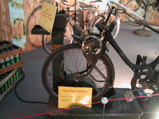 Un banc d'essai Mertens