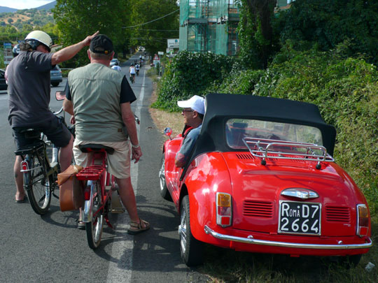 Rencontre insolite sur la route