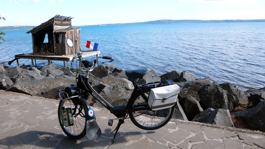 Vue sur le magnifique lac