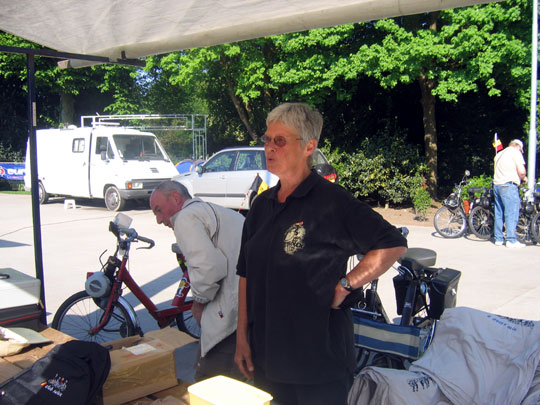 Marianne présidente du Club Solex de Belgique 