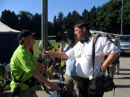 Frank répond à un entretien de la télévision néerlandaise