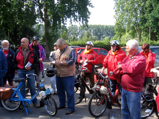 Le rendez-vous des solexistes le samedi matin