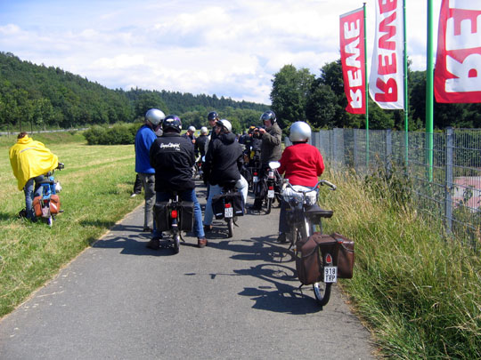 Retour par les pistes cyclables