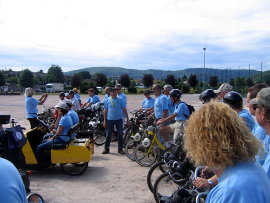 Les préparatifs du départ