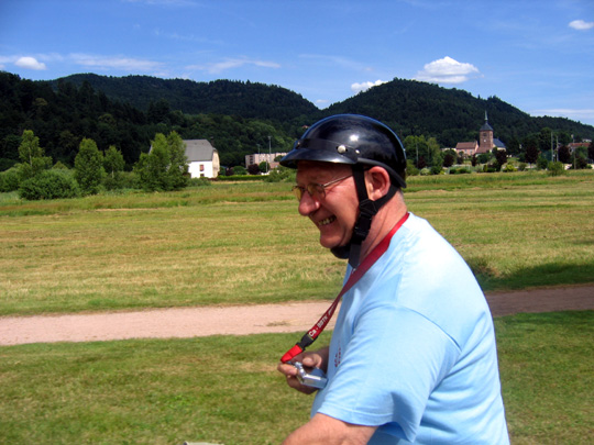 Jean-Pierre avec sa bonne humeur légendaire