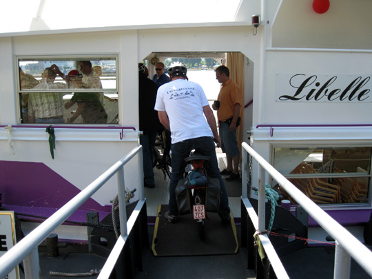 Hans et son fameux solex