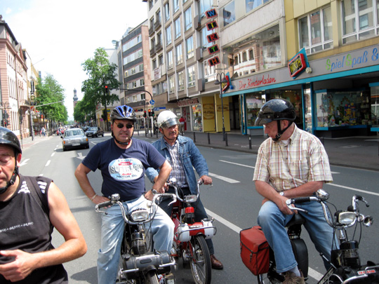 Arrivée dans Mayence