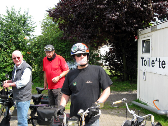 Ludo prêt à repartir pour la dernière étape de Wiesbaden