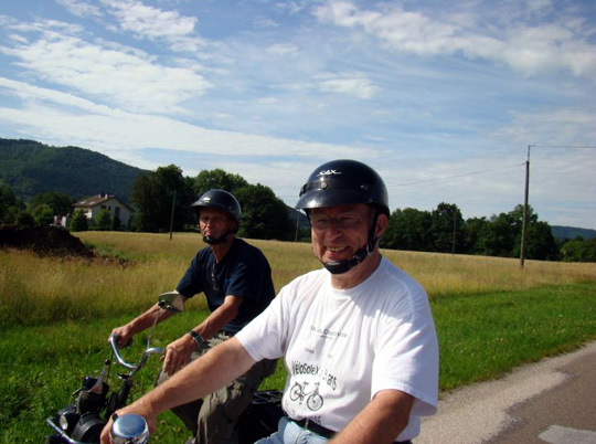 Dieter était également présent à cette randonnée