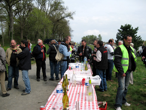 Les bouteilles sont finies il va falloir repartir