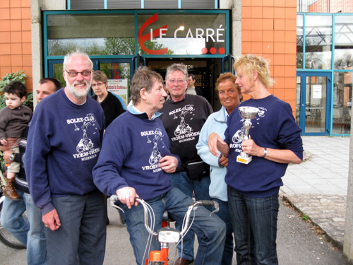 solex sur la promenade des Anglais