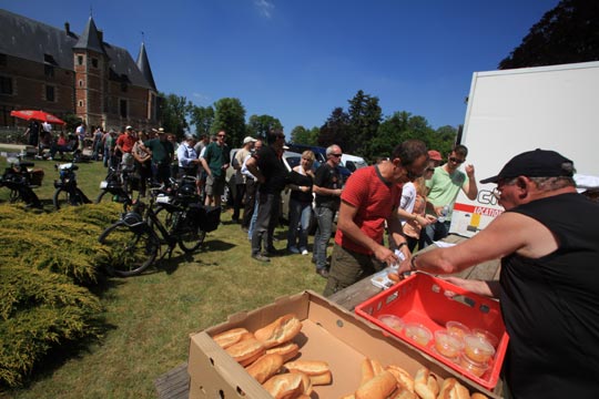 Distribution du pain