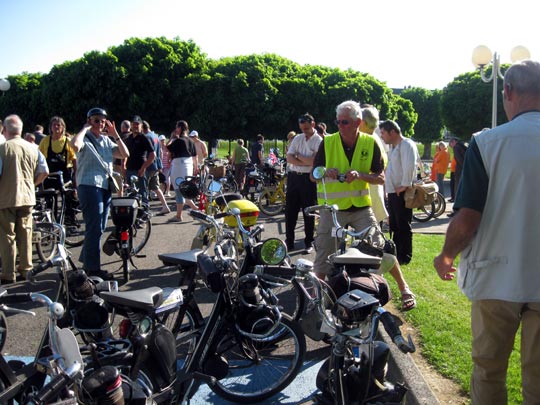 Alain Artois lors d'une pause