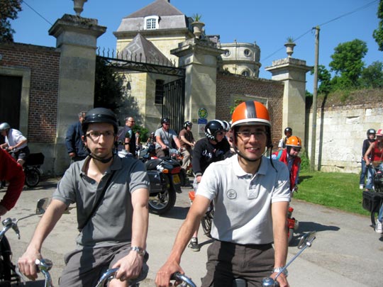 Départ du château de Chaussoy