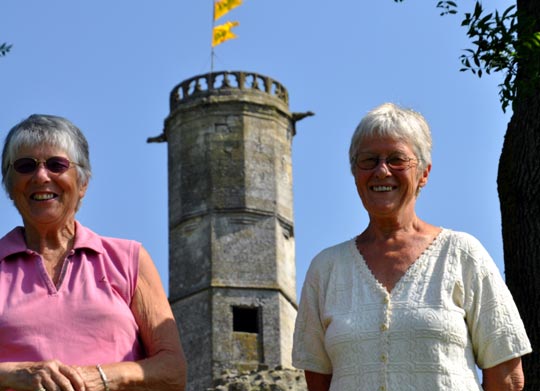 Nicole Petit et Marianne du Club Solex de Belgique
