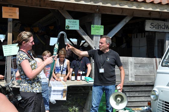 Distribution des lots de la tombola