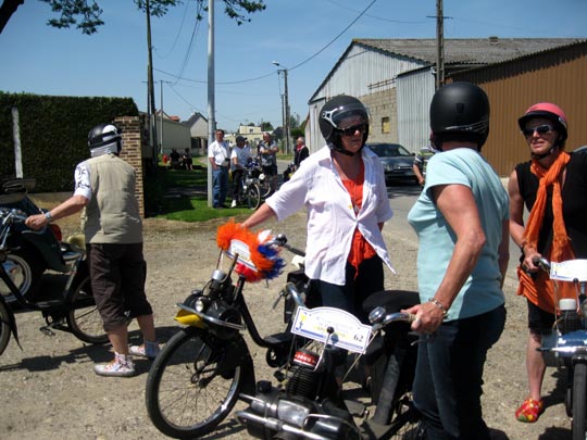 Les solexistes néerlandaises ont été impresionnées par les fortes côtes